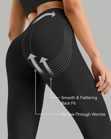 Buttery Soft Second-Skin Mivral High Waisted Yoga Leggings for Women 7/8 Lounge Pants Everyday Wear in Saudi Arabia