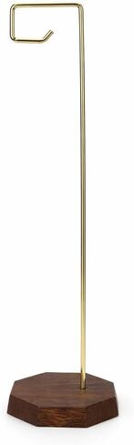 Wind Chime Holder Stand 15in with Base No Drill Windchime Hanger Ornament Hanging for Outside Indoor Plant Display Support Flat Decorative Flower Pot Jewelry Rack Home Countertop Tabletop Office Decor in Saudi Arabia