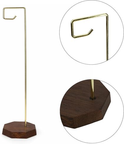 Wind Chime Holder Stand 15in with Base No Drill Windchime Hanger Ornament Hanging for Outside Indoor Plant Display Support Flat Decorative Flower Pot Jewelry Rack Home Countertop Tabletop Office Decor in Saudi Arabia