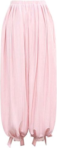 Verdusa Women's Harem Pants Wide Leg Baggy Pants Casual Oversized Loose Fit Balloon Pants in Kuwait