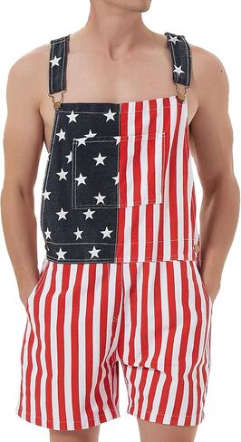 Festival Overalls for Men Shorts Romper Work Jumpsuits Bibs Coveralls in Saudi Arabia