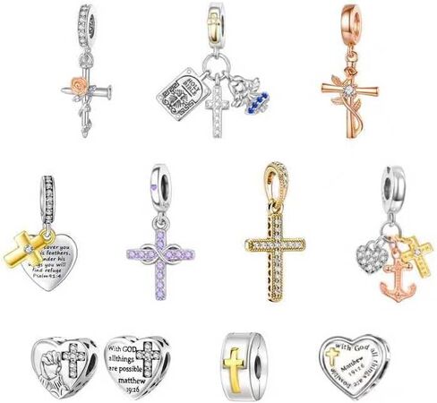 S925 Mothers Nurses Day Graduation Birthday Gifts for Girlfriend Family Friend, Charms for Bracelets and Necklaces, Bead Pendant, for Pandora, Silver 14K Gold Plated Enamel CZ, Jewelry Making in Saudi Arabia