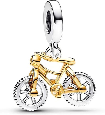 Charms Beads 925 Sterling Silver Gold Leaf Travel Friend Love Family Dangle Pendant with 5A Cubic fits for Charms Bracelets for Woman Valentine's Day Mother's Day Christmas Birthday Gift in Saudi Arabia