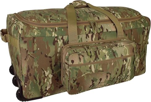 TAA Compliant Monster Deployment Bag Multicam, 36" Rolling Tactical Duffel with Wheels, Heavy Duty Military Gear Bag in Saudi Arabia