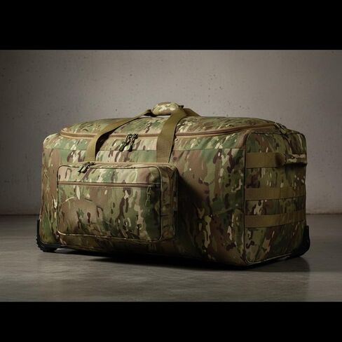 TAA Compliant Monster Deployment Bag Multicam, 36" Rolling Tactical Duffel with Wheels, Heavy Duty Military Gear Bag in Saudi Arabia