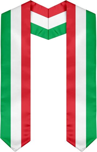 Graduation Stole Sash Study Abroad Students Graduation V Shape Stole Scarf 72" Long in Saudi Arabia