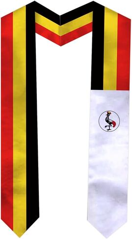 Graduation Sash Satin Scarf 72" Stole for Abroad Student International Study Class in Saudi Arabia
