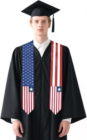 Albania Flag Albania Internation Students Graduation Stole Sash Scarf Graduation Gift (South Korea flag) in Saudi Arabia