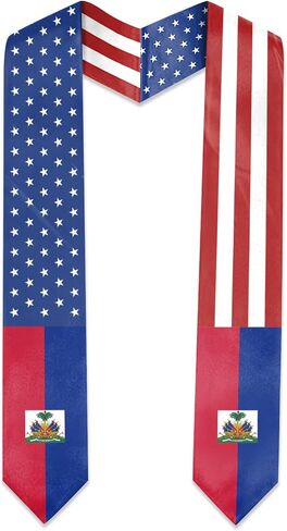 Albania Flag Albania Internation Students Graduation Stole Sash Scarf Graduation Gift (South Korea flag) in Saudi Arabia