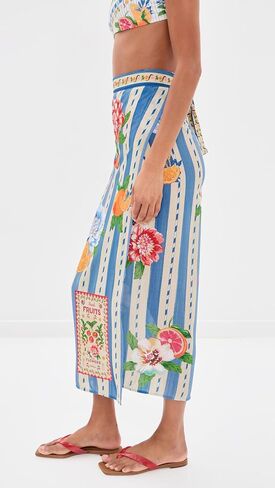 AGUA BENDITA للسيدات Zinna Basket Wrap Pareo in Kuwait