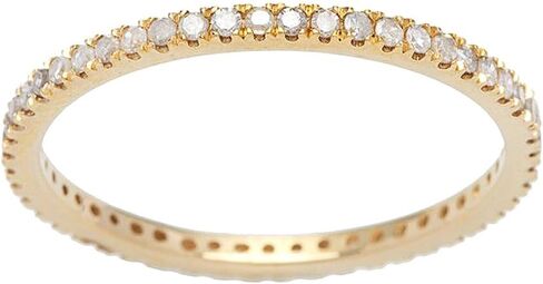 10k Yellow Gold Eternity Diamond Wedding Band (1/3 cttw, I-J Color, I2-I3 Clarity) in Saudi Arabia