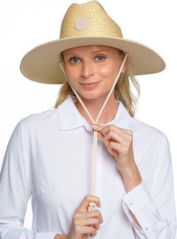 Natural Lifeguard Straw Hat - Bondi in Kuwait