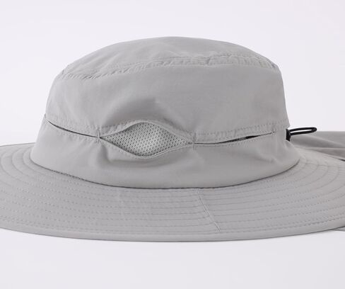 Connectyle Wide Brim Sun Hat for Men Women UPF 50+ Breathable Fishing Hat with Neck Flap Outdoor Hiking Safari Bucket Hats in Kuwait