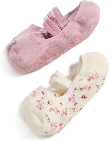 STEMS Women's Blossom Grip Socks 2 Pack in Kuwait
