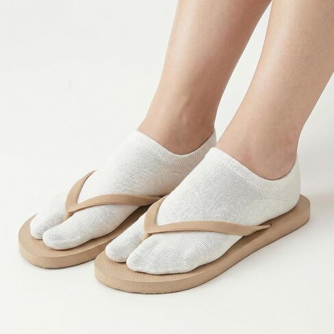 جوارب SynHHergyx Flip Flop، 4 أزواج من جوارب تابي القطنية ذات القصة المنخفضة للنساء من الجوارب اليابانية المرنة للنساء والرجال للجنسين (4 ألوان) in Kuwait