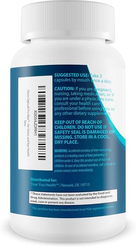 Vision Optivall Pro Max - Our Best Vitamin A Enriched Eye Support with Lutein & Zeaxanthin - Clear Vision and Eye Health Supplements for Adults - Eyesight Improvement Supplements - Eye Pills in Kuwait