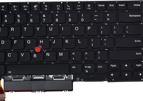 Replacement Keyboard for Lenovo ThinkPad X1 Carbon 9th Gen 9 2021 X1C 2021 SN20Z77386, ThinkPad X1 Carbon 9th Gen 9 Replacement Keyboard with Backlit US Layout in Saudi Arabia