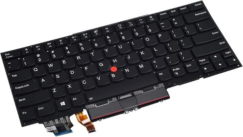Replacement Keyboard for Lenovo ThinkPad X1 Carbon 9th Gen 9 2021 X1C 2021 SN20Z77386, ThinkPad X1 Carbon 9th Gen 9 Replacement Keyboard with Backlit US Layout in Saudi Arabia