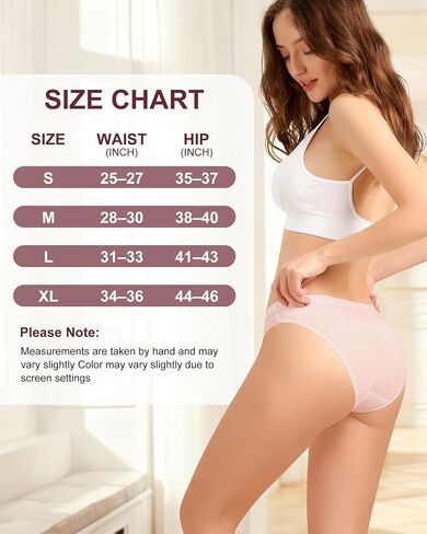 LEVAO Seamless Underwear for Women No Show Panties Hipster Bikini Underwear in Kuwait