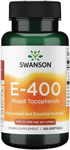 Swanson Vitamin E Mixed Tocopherols 400 Iu (268 Milligrams) 100 Sgels in Saudi Arabia