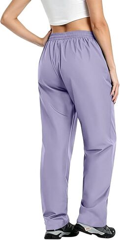 Packable Rain Pants for Women Waterproof Windproof Hiking Fishing Pants Lightweight Rain Over Pant for Golf Outdoor in Kuwait