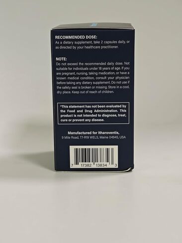 Methylene Blue Pharmaceutical Grade Capsules – USP Grade Brain Supplement with CoQ10, NAC, PQQ, Glycine & Vitamin C for Memory, Focus, Energy & Mitochondrial, No Formaldehyde - 60 Count in Kuwait