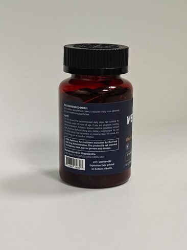 Methylene Blue Pharmaceutical Grade Capsules – USP Grade Brain Supplement with CoQ10, NAC, PQQ, Glycine & Vitamin C for Memory, Focus, Energy & Mitochondrial, No Formaldehyde - 60 Count in Saudi Arabia