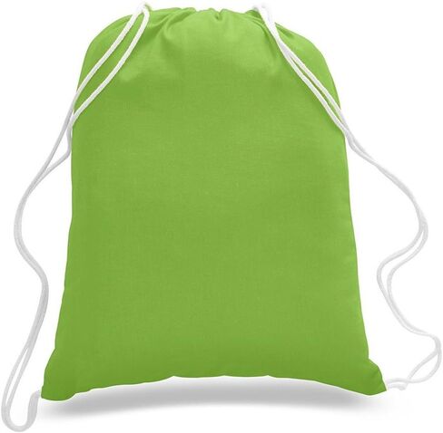 Set of 15- Promotional Cotton Drawstring Tote Bags/Backpacks in Saudi Arabia