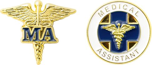 Medical Assistant "MA" Lapel Pin Set in Kuwait