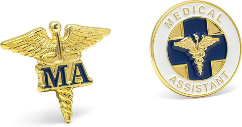 Medical Assistant "MA" Lapel Pin Set in Kuwait