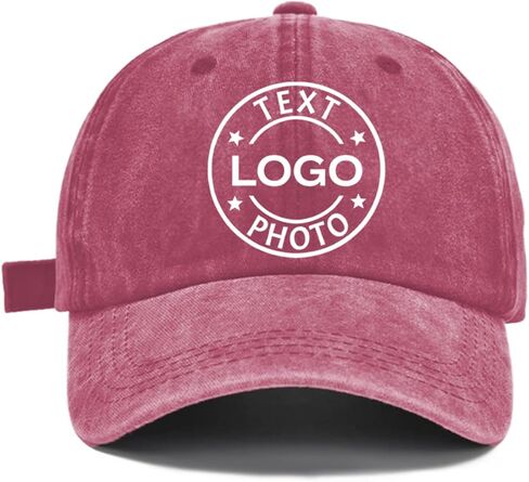Bulk Custom Hats Made in USA Design Your Own Text Name Logo Photo, Personalized Baseball Hat for Men & Women Sports in Kuwait