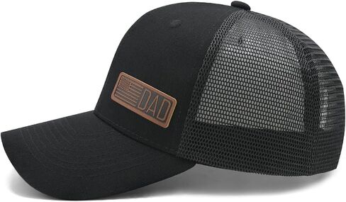 Dad American Flag Trucker Hat for Men, Gifts for Dad Husband from Daughter Son Wife in Saudi Arabia