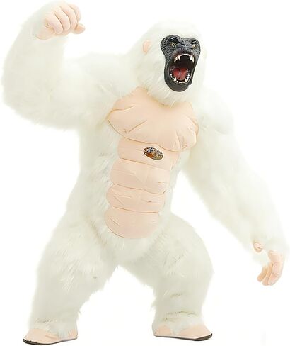 8.5FT Inflatable Gorilla Costume for Adults Blow up King Kong Suit Giant Ape Mascot Outfit for Halloween Party in Saudi Arabia