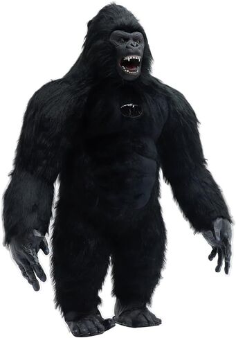8.5FT Inflatable Gorilla Costume for Adults Blow up King Kong Suit Giant Ape Mascot Outfit for Halloween Party in Saudi Arabia