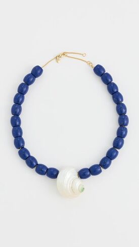 Madewell Women's Oversized Shell Statement Necklace in Kuwait