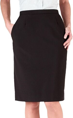 Edwards Garment Women's Waistband Straight Skirt in Kuwait