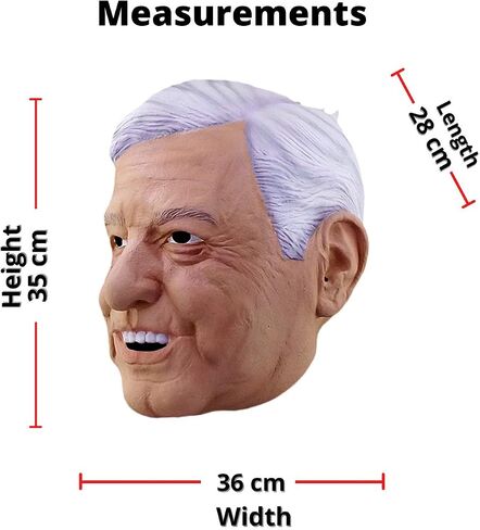 Ghoulish Productions Ya Sabes Quién Full Overhead Latex Mask in Kuwait