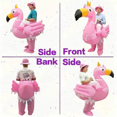 Inflatable Flamingo Costume, a fun adult costume—the perfect choice for parties, gatherings, holiday celebrations, and costume parties in Saudi Arabia