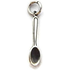 Spoon Charm Pendant .925 Sterling Silver in Kuwait