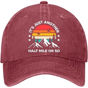 It's Just Another Half Mile Or So Hat for Mens Trendy Washed Distressed in Kuwait