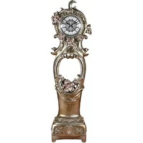Grandfather Clocks Vintage Floor Clock Quartz Silent European Style Decorative for Office in Saudi Arabia