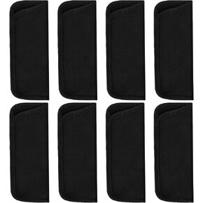 8 Pack Eyeglass Case Soft, Eyeglass Case Fabric Spectacle Pouch, Black Sunglasses Protective Glasses Cases for travel in Saudi Arabia