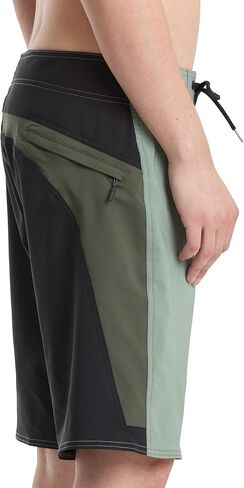 Volcom Men's 20" Mod-Tech Board Shorts- Stretch, UPF 50+ Sun Protection, Quick-Dry Swim Bottoms, Olivine, 34 in Kuwait