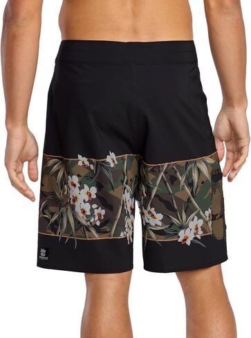 شورت Billabong الرجالي Lowers Pro Hawaii 17.5 بوصة، أسود، 34 in Kuwait