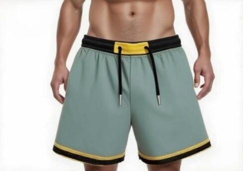 Anime Board Shorts for Men Summer Gym Shorts Men Swim Trunks Casual Running Shorts in Kuwait