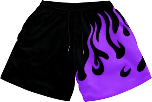Anime Board Shorts for Men Summer Gym Shorts Men Swim Trunks Casual Running Shorts in Kuwait