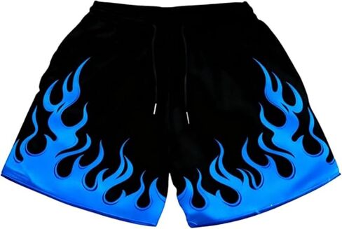 Anime Board Shorts for Men Summer Gym Shorts Men Swim Trunks Casual Running Shorts in Kuwait
