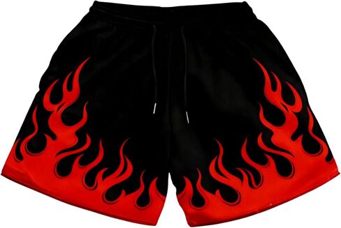 Anime Board Shorts for Men Summer Gym Shorts Men Swim Trunks Casual Running Shorts in Kuwait