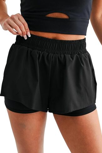 Mono B Breeze Flutter Lined Active Shorts in Saudi Arabia