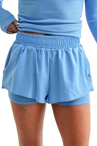 Mono B Breeze Flutter Lined Active Shorts in Saudi Arabia